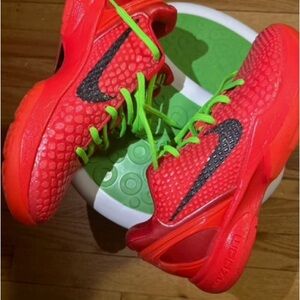 Nike Kids Red Basketball Shoes